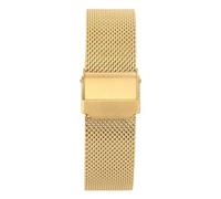 2 Piezas Correa de Reloj de Metal 10 12 14 16 18 20 22 24mm Correas de Reloj de Malla Milan para El 98% Los Relojes Tradicionales Y Los Relojes Inteligentes(Gold,14MM)