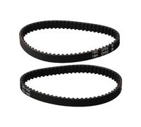 2 Piezas Correa Dentada Correa De Transmisión HTD186 Correa Síncrona De Goma De 3 Metros 3M-186, Compatible Con Piezas De Aspiradora Karcher, FC3 FC 5 (Premium)