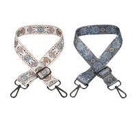 2 Piezas Correas De Hombro De Bolsas Retro, Accesorios Para Bolsas De Hombro De Bricolaje, Correas De Hombro Ajustables, Correas Para El Hombro De Repuesto De La Bolsa.