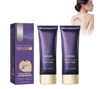 2 Piezas Corrector De Tatuajes Resistente Al Agua, Body Coverage, Corrector para el Cuerpo, Base Impermeable para Cicatrices en Brazos y Piernas, B