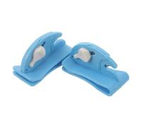 2 Piezas Cortador Ligero de Globos, Uso Seguro Azul | Accesorio y Animadores, Plástico y Acero Inoxidable, Evita Cortes Accidentales en Cintas