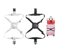 2 Piezas Corturas De Fijación De Equipaje, Correas Ajustables, Correas Elásticas, Suministros De Viaje, Accesorios De Maletas.