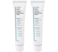 2 piezas crema de cara humectante 100 ml hidratante y acoplamiento de centella humectante niacinamida, ácido hialurónico, crema de ojos de colágeno para mujeres hombres