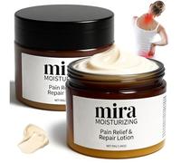 2 Piezas Crema de manzanilla Mira Organics Relief con árnica montana, manzanilla, aceite de helicriso, manteca de karité, de origen vegetal, para piel seca y todo tipo de pieles