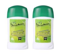 2 Piezas Crema de Transferencia de Tatuaje, Tattoo Transfer Cream Gel 51g, Ideal para Tatuajes Temporales, Crema de Transferencia para Plantillas, Tatuaje Semi-Permanente y Suministros de Body Art
