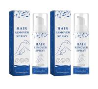 2 Piezas Crema Depilatoria Corporal para Hombres y Mujeres, Crema Depilatoria Piel Sensible, para una Hidratación Suave, Para Cara, Brazos, Piernas y Axilas, Hair Removal Cream, 10