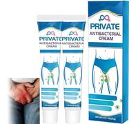2 piezas Crema hidratante intima hombre, Crema Antibacteriana Privada,Crema hongos hombre, para Aliviar la Picazón Para Hombres, Rápida Absorción (2)