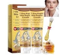 2 piezas Crema Reparadora RáPida De La Piel De 7 DíAs, Crema Para La Piel MultifuncióN Todo En Uno,Pieles Hidratantes Y Nutritivas, Firme Y Rejuvenate Skin,Para Todo Tipo