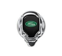 2 piezas cubierta botón arranque motor coche, pegatinas llave engranaje dispositivo encendido para Land Rover Discovery 3 4 Freelander 2 L2 LF L319 L462 Range Evoque Sport, accesorios interiores