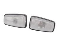 2 Piezas Cubierta de Luz de Marcador Lateral 632567 Lente de Luz de Marcador Lateral ABS Lente de Luz de Marcador Lateral para 106 306 406 806 Expert Partner Lente de Luz de