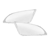 2 piezas cubierta de luz del faro delantero izquierdo y derecho para coche para Ford Focus 2005-2008