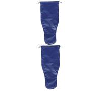 2 Piezas cubierta de violín práctico protector de violín cubierta a prueba de polvo de violín instrumentos musicales organos musicales Funda antipolvo para violín. tela de seda Mikinona