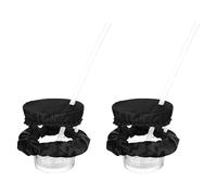 2 Piezas Cubierta para Bebidas Coleteros Tapa vasos Antidroga para Taza de Bebida Scrunchies Cubierta Reutilizable para Bebidas Prevención de Picos de Bebidas para Mujer Barra Fiesta Nocturna