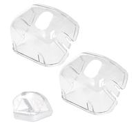 2 piezas cubierta trasera funda protectora para alimentador de microchip para mascotas, evita que otras mascotas roben comida detrás del comedero automático, accesorios RFID