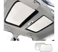 2 Piezas Cubiertas de Estilo de Coche Countryman Cooper, Parasol con Deflector Frontal, Parasol para Parabrisas, Parasoles para Protector Anti UV Rayos for F55 F56 F54 145 * 67CM (Roof)