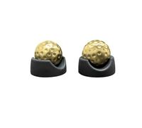 2 piezas Cubos de hielo Whisky Stones reutilizables de acero inoxidable de acero inoxidable Cubos de whisky Whisky Use para beber bolas de whisky de metal ideal para bourbon escocés