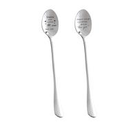 2 Piezas Cucharas De Café Divertidas, Cucharas De Regalo De Amistad, Cucharas De Regalo De Pareja, Cucharas De Café De Acero Inoxidable, Regalos Para Novias