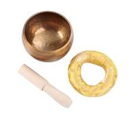 2 Piezas Cuenco de Sonido para Curar Juntas Cuenco de Canto Tibetano Cuenco de Canto Budista Cuenco de Canto Japonés Cuenco de Meditación Curativa Cuenco Zen Cuenco de Canto de Meditación Yoga Camp