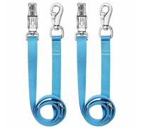 2 Piezas Cuerda Cuerda para Caballo, Color to 3 | Alta Resistencia, cuerda para Remolque Caballos, Resistente, Correa con Mosquetón,