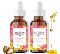 2 Piezas Cyperus Rotundus Oil, 100% Puro Natural Cyperus Rotundus, 60 ml