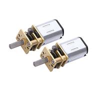 (2 piezas) DC6V Micro Gear Motor DIY Toy Science Project Reducer Eléctrico Mini Reductor de Engranajes Motor Reductor Eléctrico 36mm Mini Reductor Motor Reductor de Engranajes 36mm (150RPM)