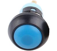 2 piezas de 12 mm a prueba de agua con autobloqueo interruptores de botón pulsador de plástico ON-Off Switch3A (Color : 5)(2)