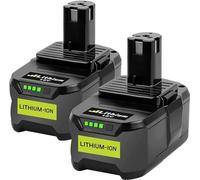 2 piezas de 5,5 Ah de repuesto para Ryobi P108 One+ para Ryobi P108 P108 RB18L40 RB18L25 P108 RB18L15 RB18L13 P107 P108, P122 P. 104 P 105 P105 P105 P108 102P 103 cm
