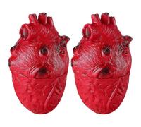 2 piezas de accesorios de tiro horribles, juguetes complicados de Halloween, decoraciones de órganos