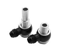 2 PIEZAS de accesorios enfriador aceite transmisión 90 grados 6AN x 1 4NPSM repuesto para transmisiones GM 4L80E