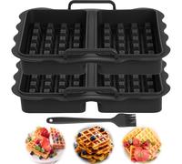 2 piezas de accesorios para freidora de aire caliente Ninja compatible con Ninja AF400EU, AF451EU, SL400EU y AF500DE, accesorio reutilizable para airfryer