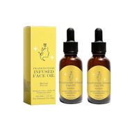 2 piezas de aceite facial de resina de incienso - Infundido con aceites orgánicos de ricino y jojoba - Hidratante facial - Reafirmante de la piel - Aceite esencial de cuidado diario