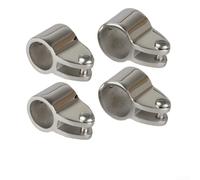 2 piezas de acero inoxidable 316 para pasamanos Bimini Top Fitting Yate barco toldo accesorios plata 20 mm 22 mm 25 mm opciones resistentes (20 cm 4 unidades)