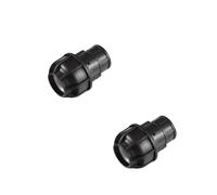 2 piezas de acoplamiento de polipropileno de 1 pulgada hembra a 32 mm para tubo de polietileno de 32 mm para tubería de agua en jardín o casa (acoplamiento de 1 pulgada IG, 2, unidades)