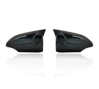 2 Piezas De Alerones Laterales Traseros Fibra Carbono Para Toyota Para Yaris 2012-2019 Tapas para espejo retrovisor(Bright black A pair)