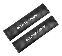 2 Piezas De Almohadillas De Cinturón De Seguridad Para Automóvil De Cuero Y Fibra De Carbono Para Mitsubishi ECLIPSE CROSS, Suaves Y Cómodas, Almohadilla De Hombro Para Correa De Seguridad O Equipaje
