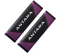 2 Piezas De Almohadillas Para Cinturón De Seguridad De Automóvil Para Opel Antara Protector De Hombro De Cuero Con Fibra De Carbono Suave Y Transpirable Accesorios De Interior De Automóvil