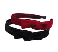 2 Piezas De Banda Para Diademas De Reverencia, Diademas De Terciopelo, Diademas Retro Elees, Accesorios Para El Cabello Para Mujeres, Diademas Simples.