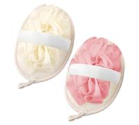 2 Piezas De Bañera De Bañera, Exfoliante De Bañera De Bañeras, Toalla Creativa De Baño De Doble Cara, Depurador De Piel Multifuncional, Accesorios De Limpieza De Baño.