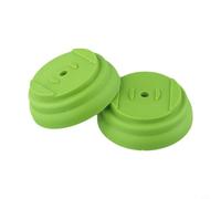 2 piezas de base de plástico para recortadora de césped inalámbrica, cubierta de cabezal de repuesto compatible con recortadoras de cuerdas eléctricas y cortadores de cepillo, piezas de herramientas