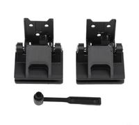 2 piezas de bisagra de cubierta antipolvo para tocadiscos, bisagras de repuesto para P-200 P-220 P-300, para Sony PS-11 PS-22 PS-T1, para siemens RW777, para Mitsubishi DP-5, plástico y cepillo de