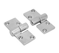 2 piezas de bisagra desmontable de acero inoxidable, bisagra de tope para cubierta de barco, bisagra de puerta de acero inoxidable 316 con acabado liso para uso marino y exterior,