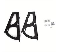 2 Piezas de Bisagras de Acero Inoxidable para Cajones de Zapatos, , 1 Par, 1 Capa, Repuestos para Estantería Abatible, Bisagras Negras para Armario de Zapatos