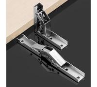2 piezas de bisagras de trampilla, puertas ocultas, bisagras de piano, puertas de armario plegables, puertas de armario, bisagras de soporte de concha