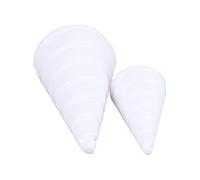 2 piezas de bobina de alambre de jardinería plantilla electro cultivo de cobre antena de jardinería herramienta de fabricación de antenas de alambre para plantas, accesorio grande y pequeño