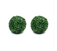 2 piezas de bolas topiarias artificiales para jardín, plantas topiarias M