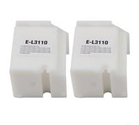 2 piezas de caja de mantenimiento de repuesto para ET-2810 ET-2812 ET-2814 ET-2803 ET-2715 ET-2720 ET-2721 ET-2726, juego de esponjas de tinta de residuos de impresora compatible con