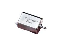 2 piezas de CC 12 V, 18 V, 24 V, 130 V, arranque, cubierta trasera de metal, 5500 RPM-11200 RPM, electronic starter de cepillo de metal precioso silencioso, modelo de juguete Motor Drivers