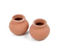 2 piezas de cerámica para mini macetas para centros de mesa de boda, proyectos de manualidades, laboratorios de ciencias escolares y soluciones silenciosas de exhibición en el hogar (3#)