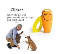 2 Piezas de Clickers de Entrenamiento para Mascotas, Silbato con Sonido Suave, Herramientas para Gatos, Perros, Comunicación Efectiva y Entrenamiento de Obediencia, Material de PC en Azul