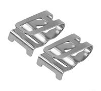 2 piezas de clip de cinturón con tornillos 2609111584 para Bosch 18 V para llave de impacto GDX IDH juego de accesorios
